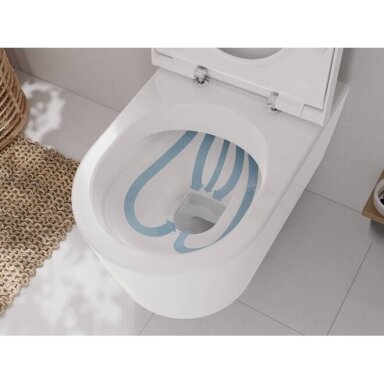 Hansgrohe EluPura S pakabinamo WC puodo su lėtai užsidarančiu dangčiu komplektas Hansgrohe EluPura S pakabinamo WC puodo su lėtai užsidarančiu dangčiu komplektas