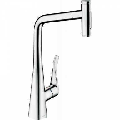 Hansgrohe Metris Select 320 maišytuvas plautuvei su ištraukiama žarna, dviejų srovių Hansgrohe Metris Select 320 maišytuvas plautuvei su ištraukiama žarna, dviejų srovių