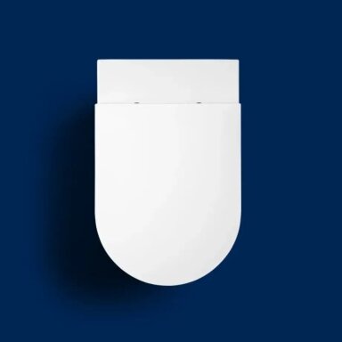 Hatria Centrica pristatomas tualetas su slim soft close dangčiu Hatria Centrica pristatomas tualetas su slim soft close dangčiu