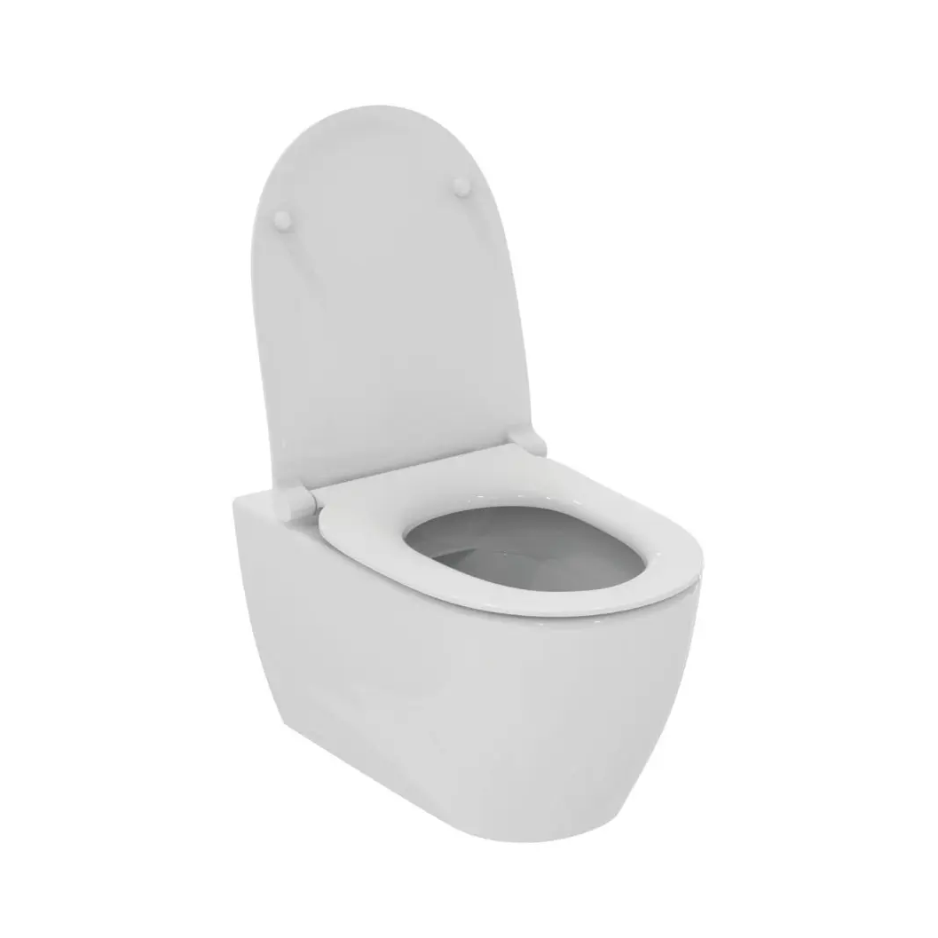 Ideal Standard i.life O pakabinamas WC su Soft Close sėdyne ir PROSYS 120 potinkinis WC rėmas su Oleas M2 baltos spalvos nuleidimo mygtuku 2