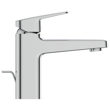 Ideal Standard CERAPLAN H90 paaukštintas praustuvo maišytuvas su metaliniu dugno vožtuvu, 5l/min, chromas Ideal Standard CERAPLAN H90 paaukštintas praustuvo maišytuvas su metaliniu dugno vožtuvu, 5l/min, chromas