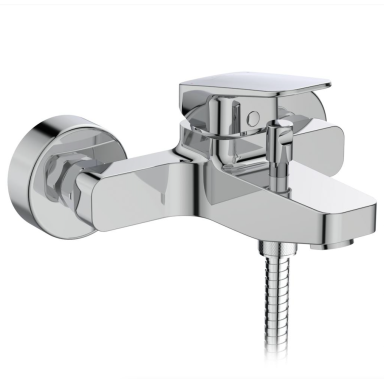 Ideal Standard Ceraplan virštinkinis vonios maišytuvas su dušo žarna 1500 mm, rankine dušo galva ir laikikliu - BD258AA Ideal Standard Ceraplan virštinkinis vonios maišytuvas su dušo žarna 1500 mm, rankine dušo galva ir laikikliu - BD258AA