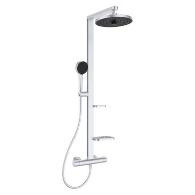 Ideal Standard CERATHERM ALU+ termostatinė dušo sistema, sidabro matinė spalva Ideal Standard CERATHERM ALU+ termostatinė dušo sistema, sidabro matinė spalva