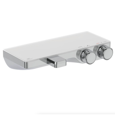 Ideal Standard Ceratherm S200 termostatinis vonios dušo maišytuvas, slėpti tvirtinimai, lentynėlė, chromas -A7330AA Ideal Standard Ceratherm S200 termostatinis vonios dušo maišytuvas, slėpti tvirtinimai, lentynėlė, chromas -A7330AA
