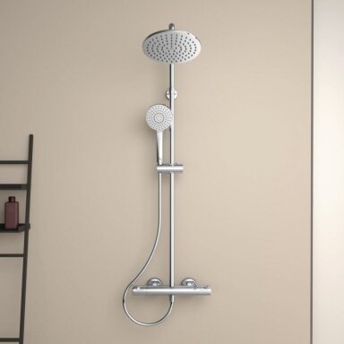Ideal Standard Ceratherm T50 dušo sistema su virštinkiniu termostatiniu maišytuvu - A7225AA