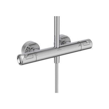 Ideal Standard Ceratherm T50 termostatinė dušo sistema su metaline 250 mm lietaus dušo galva, chromas - A7565AA