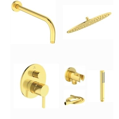 Ideal Standard Joy potinkinė dušo sistema, brushed gold Ideal Standard Joy potinkinė dušo sistema, brushed gold