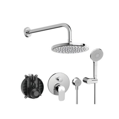 Ideal Standard Ceraflex potinkinė dušo sistema, chromo spalva