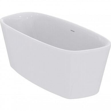 Ideal Standard Dea Duo laisvai pastatoma balta akrilinė vonia   170x75 cm su Click-Clack nuotekų vožtuvu - E306601 1