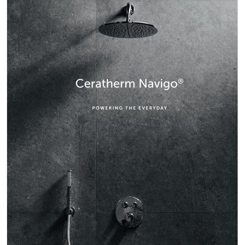 Ideal Standard Ceratherm Navigo potinkinė termostatinė sistema 7