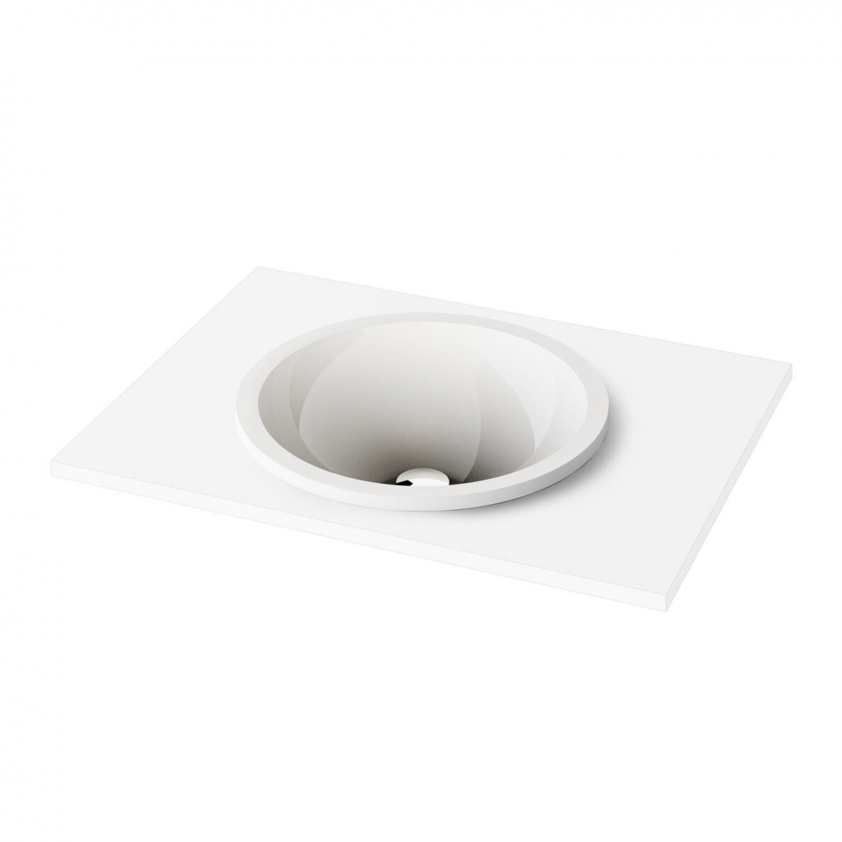 Įleidžiamas praustuvas PAA Round In ⌀46cm