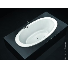 Įleidžiama akrilinė  vonia Laufen Alessi One 203x102cm