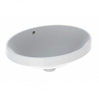 Įleidžiamas ovalus praustuvas Geberit Variform 50cm Įleidžiamas ovalus praustuvas Geberit Variform 50cm