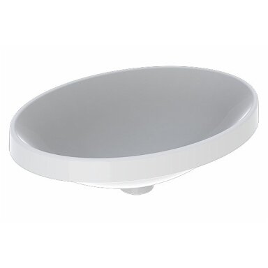 Įleidžiamas ovalus praustuvas Geberit Variform 55cm