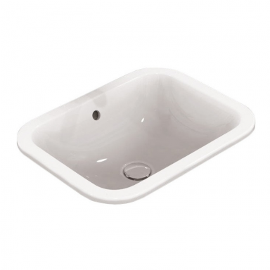 Įleidžiamas praustuvas Ideal Standard Connect Rectangular be skylės maišytuvui Įleidžiamas praustuvas Ideal Standard Connect Rectangular be skylės maišytuvui