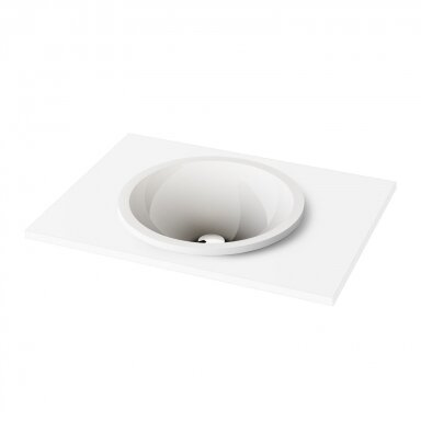 Įleidžiamas praustuvas PAA Round In ⌀46cm Įleidžiamas praustuvas PAA Round In ⌀46cm