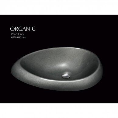 Įleidžiamas akmens masės praustuvas Paa Organic In 2