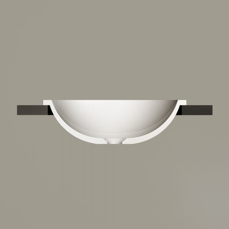 Įleidžiamas praustuvas PAA Round In ⌀46cm 2