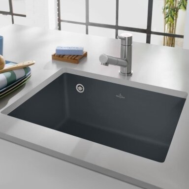 Iš apačios montuojama plautuvė VILLEROY&BOCH SUBWAY 60SU (spalvų pasirinkimas) Iš apačios montuojama plautuvė VILLEROY&BOCH SUBWAY 60SU (spalvų pasirinkimas)