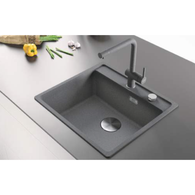Iš viršaus montuojama granitinė plautuvė Franke MRG 610-52 A Iš viršaus montuojama granitinė plautuvė Franke MRG 610-52 A