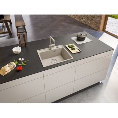 Iš viršaus montuojama granitinė plautuvė Franke MRG 610-52 A (uždaroma mygtuku) Iš viršaus montuojama granitinė plautuvė Franke MRG 610-52 A (uždaroma mygtuku)