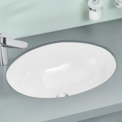 Iš apačios montuojamas Grohe UNIVERSAL praustuvas 560 x 420 mm