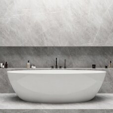 Juodas maišytuvas voniai su rankiniu dušu Omnires Y1232BL