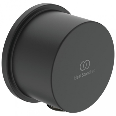 Juoda matinė Ideal Standard Idealrain sieninė jungtis dušo žarnai BC808XG Juoda matinė Ideal Standard Idealrain sieninė jungtis dušo žarnai BC808XG