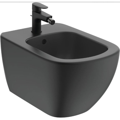 Juoda matinė Ideal Standard Tesi pakabinama bidė T3552V3 Juoda matinė Ideal Standard Tesi pakabinama bidė T3552V3
