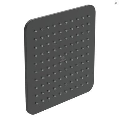 Juoda matinė Idealrain Cube kvadratine 200x200 mm dušo galva B0024XG Juoda matinė Idealrain Cube kvadratine 200x200 mm dušo galva B0024XG