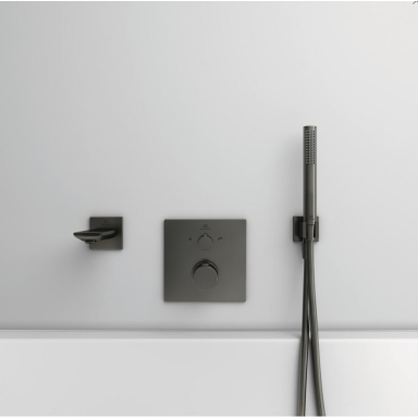 Juodas matinis Ideal Standard metalinis rankinis dušas "stick" BC774XG Juodas matinis Ideal Standard metalinis rankinis dušas "stick" BC774XG