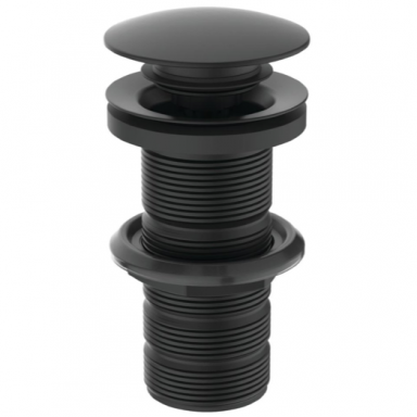 Juodas matinis Ideal Standart Click - Clack nuotekų vožtuvas Juodas matinis Ideal Standart Click - Clack nuotekų vožtuvas