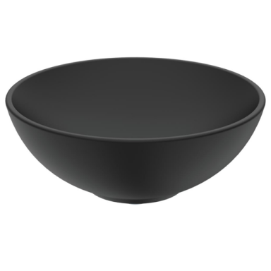 Juodas matinis Ideal Standart STRADA O praustuvas montuojamas ant stalviršio 41x41 cm Juodas matinis Ideal Standart STRADA O praustuvas montuojamas ant stalviršio 41x41 cm