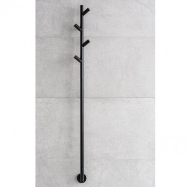 Juodos matinės spalvos elektrinis džiovintuvas PMH Lisa 9 x 171 cm