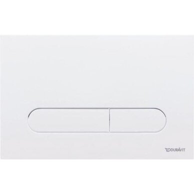 Baltos spalvos Duravit mygtukas WC RĖMUI DURASYSTEM BETA 100 Baltos spalvos Duravit mygtukas WC RĖMUI DURASYSTEM BETA 100