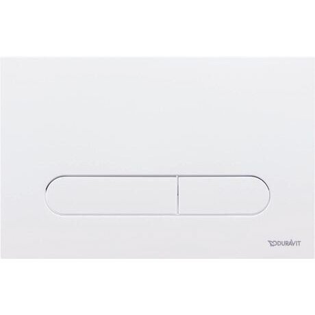 Baltos spalvos Duravit mygtukas WC RĖMUI DURASYSTEM BETA 100 Baltos spalvos Duravit mygtukas WC RĖMUI DURASYSTEM BETA 100
