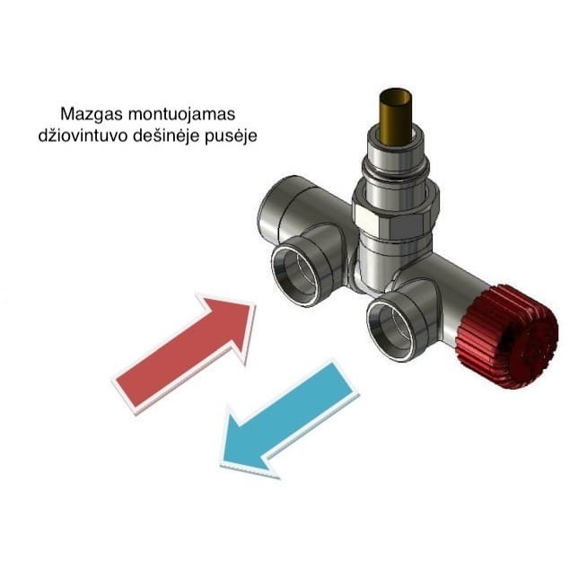 Juodas kampinio termostato VARIO TERM Unico komplektas su jungtimis ir pilna apdaila 1