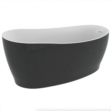 Ideal Standard Around laisvai pastatoma akrilinė vonia 180x85 cm su Click-Clack nuotekų vožtuvu 7