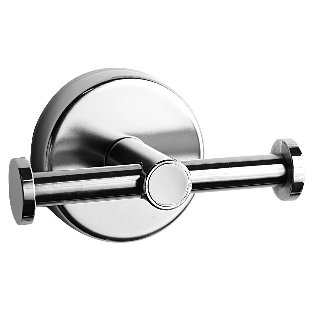 Kapitan Moderno mirror polished dvigubas kabliukas