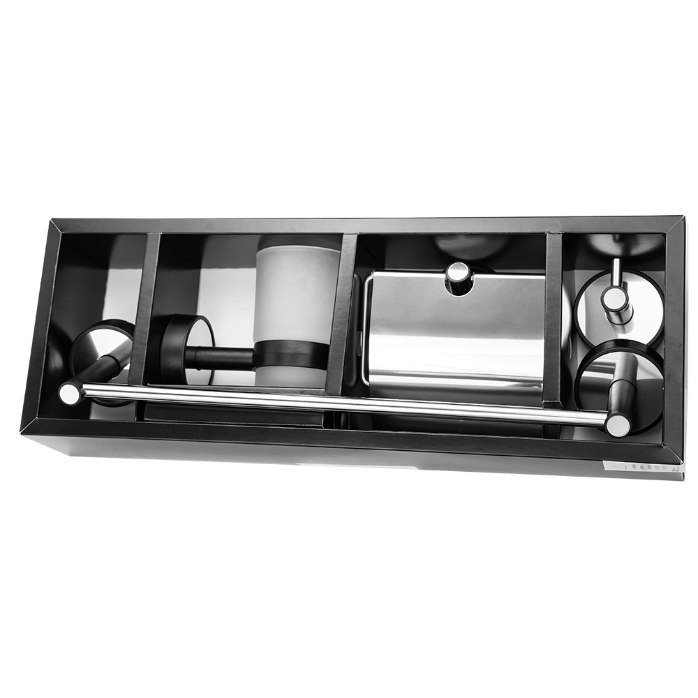 Kapitan Optimo Black aksesuarų komplektas, 4 vnt