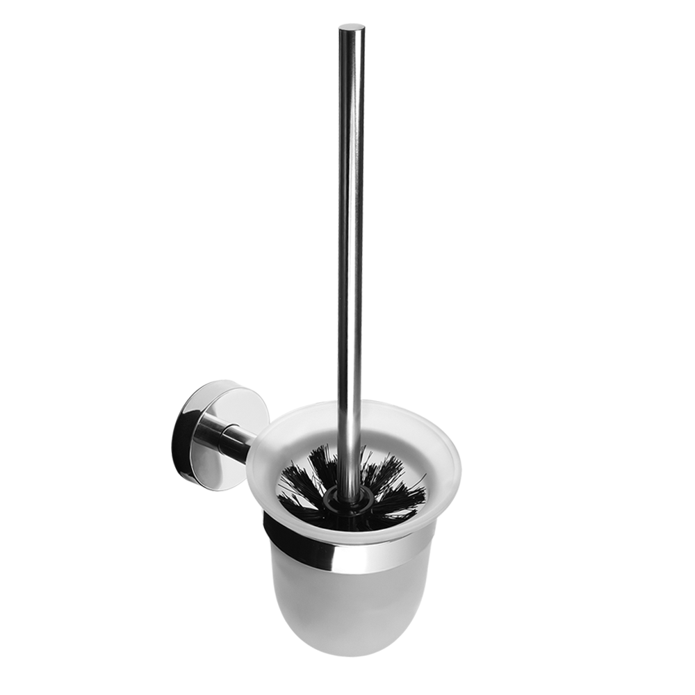 Kapitan Uno Polished Mirror wc šepečio laikiklis, stiklinis Kapitan Uno Polished Mirror wc šepečio laikiklis, stiklinis