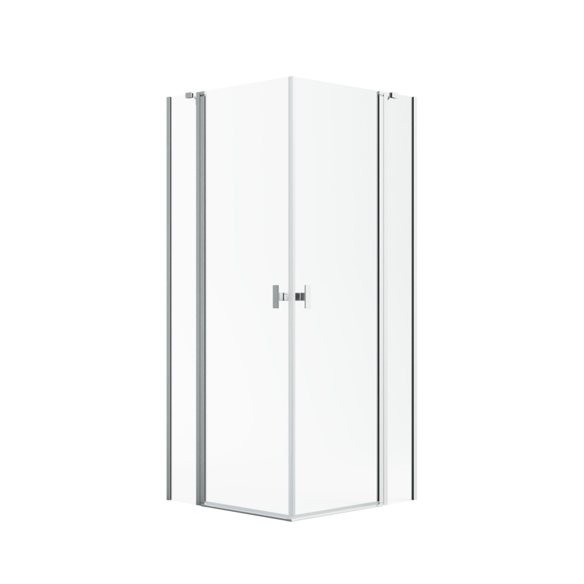 Kampinė dušo kabina Radaway Nes Brushed Nickel KDD II, skaidrus stiklas 1 Kampinė dušo kabina Radaway Nes Brushed Nickel KDD II, skaidrus stiklas 1