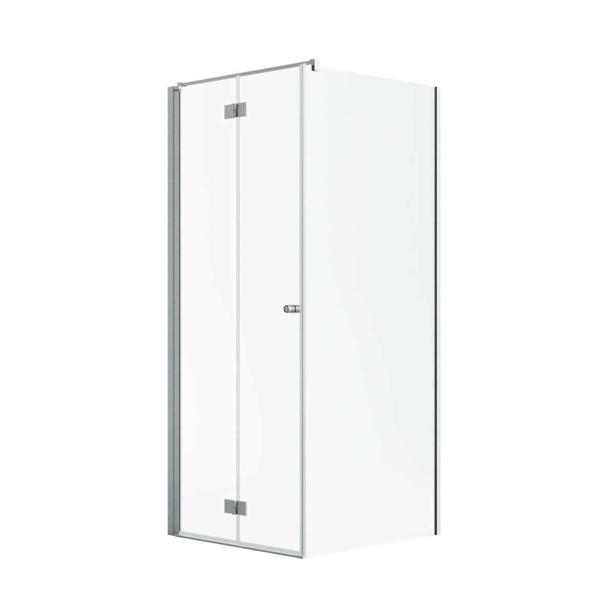 Kampinė dušo kabina Radaway Nes Brushed Nickel KDJ B 1