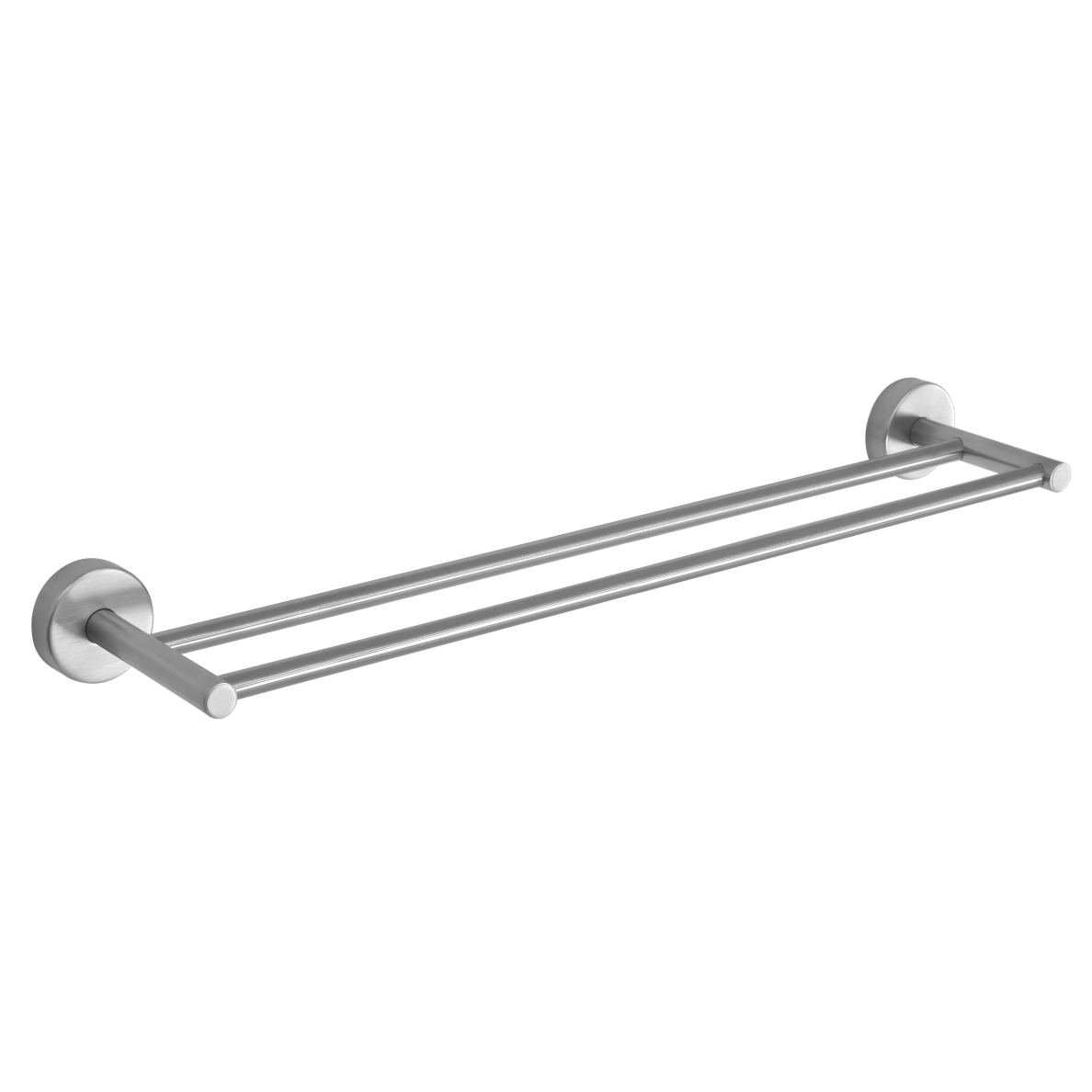 Kapitan Uno Brushed dviguba rankšluosčių kabykla 60cm Kapitan Uno Brushed dviguba rankšluosčių kabykla 60cm
