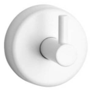 Kapitan Moderno White Matt kabliukas Kapitan Moderno White Matt kabliukas