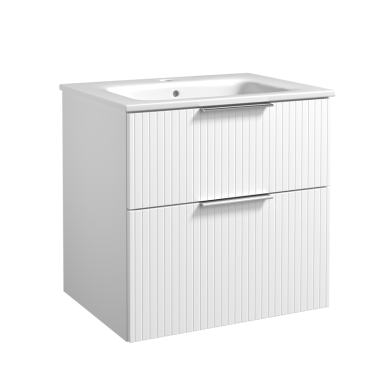 RB Bathroom G-LINE apatinė spintelė su praustuvu, fasadai su grioveliais, blizgios chromuotos rankenėlės (dydžių ir spalvų pasirinkimas) RB Bathroom G-LINE apatinė spintelė su praustuvu, fasadai su grioveliais, blizgios chromuotos rankenėlės (dydžių ir spalvų pasirinkimas)