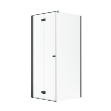 Kampinė dušo kabina Radaway Nes Brushed GunMetal KDJ B Kampinė dušo kabina Radaway Nes Brushed GunMetal KDJ B