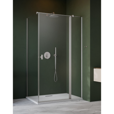 Kampinė dušo kabina Radaway Nes Brushed Nickel KDJ II Kampinė dušo kabina Radaway Nes Brushed Nickel KDJ II