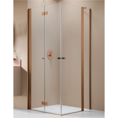 Kampinė dušo kabina Radaway Nes KDD B / KDD II Brushed Copper Kampinė dušo kabina Radaway Nes KDD B / KDD II Brushed Copper