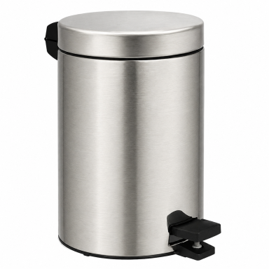 Kapitan brushed Inox šiukšliadėžė, 5L